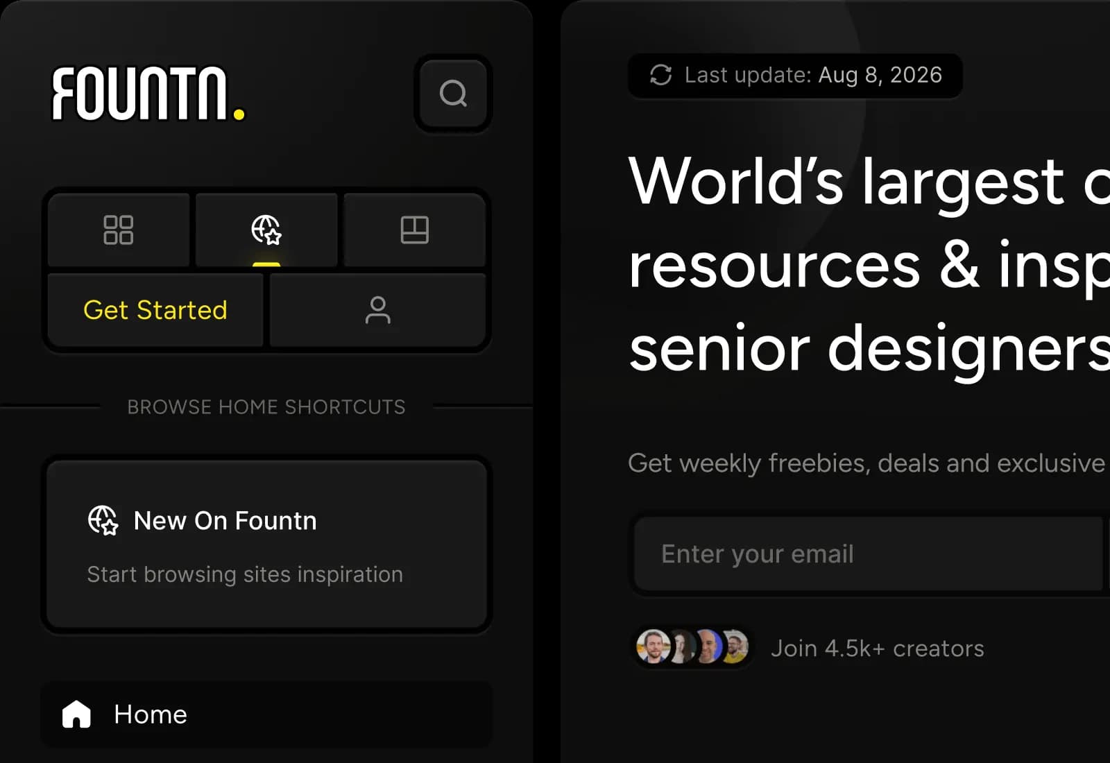 Fountn Nav and Slider Update